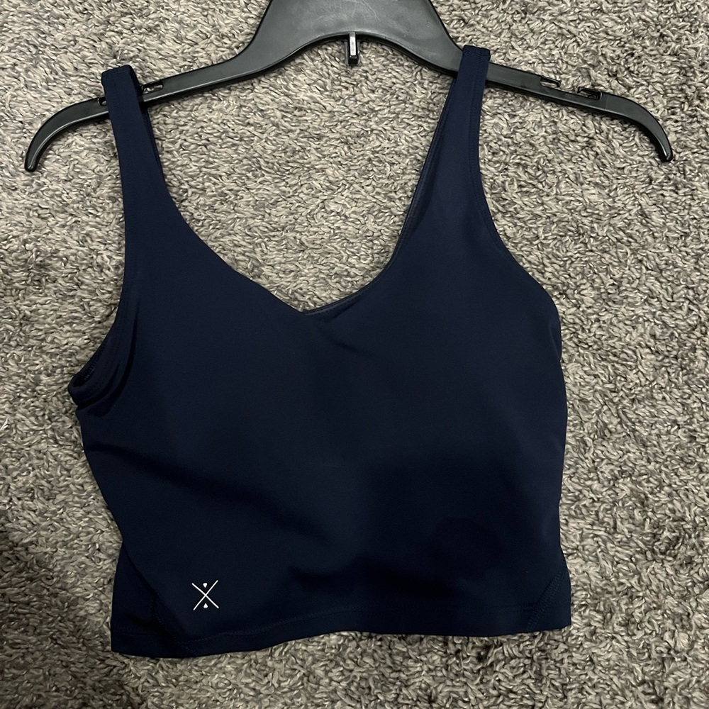 Free Spirit Navy Blue Tank Top